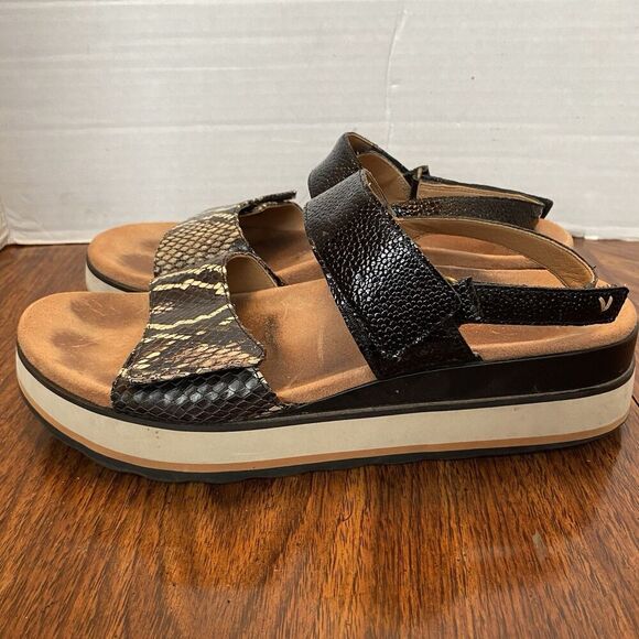 Vionic Women's Brielle Backstrap Platform Sandals Supportive Size 9 Shoes - Picture 4 of 7
